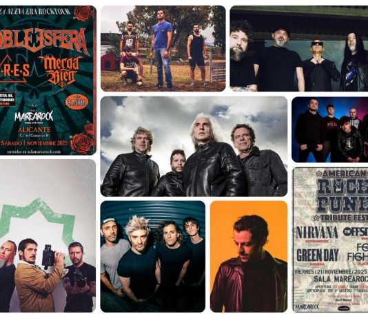 Sala Marearock: agenda de conciertos Noviembre 2025 Conciertos Sala Marearock noviembre 2025