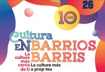 Cultura en Barrios febrero-junio 2026