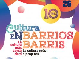 Cultura en Barrios febrero-junio 2026