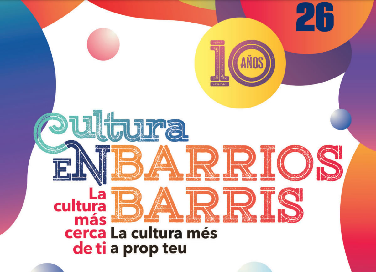 Cultura en Barrios febrero-junio 2026