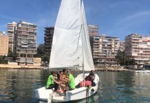 Cursos de vela infantil Club Náutico Alicante Costa Blanca