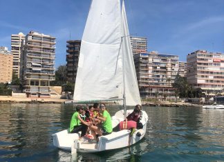 Cursos de vela infantil Club Náutico Alicante Costa Blanca