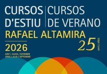Cursos de verano Rafael Altamira 2026