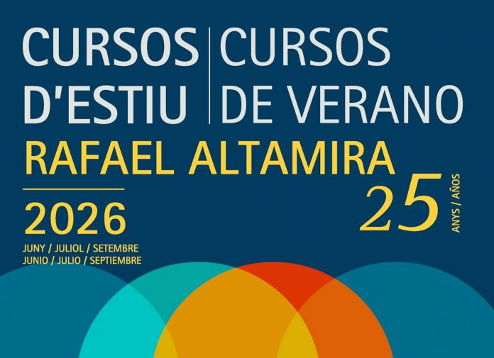 Cursos de verano Rafael Altamira 2026