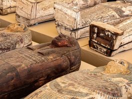 Hallados en Egipto 250 sarcófagos