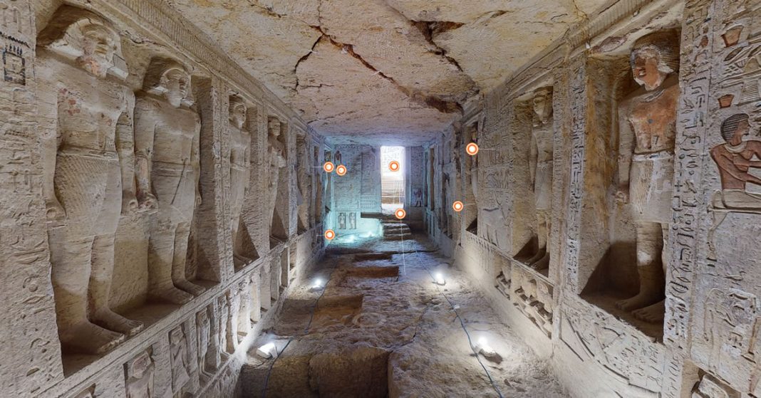 Egipto abre sus tumbas de manera virtual para recorrerlas sin salir de