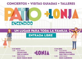 ‘El patio encendido + Lonja’, actividades gratuitas para toda la familia El patio encendido Lonja del Pescado