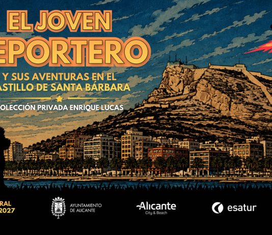 Exposición Tintín Castillo Santa Bárbara Alicante