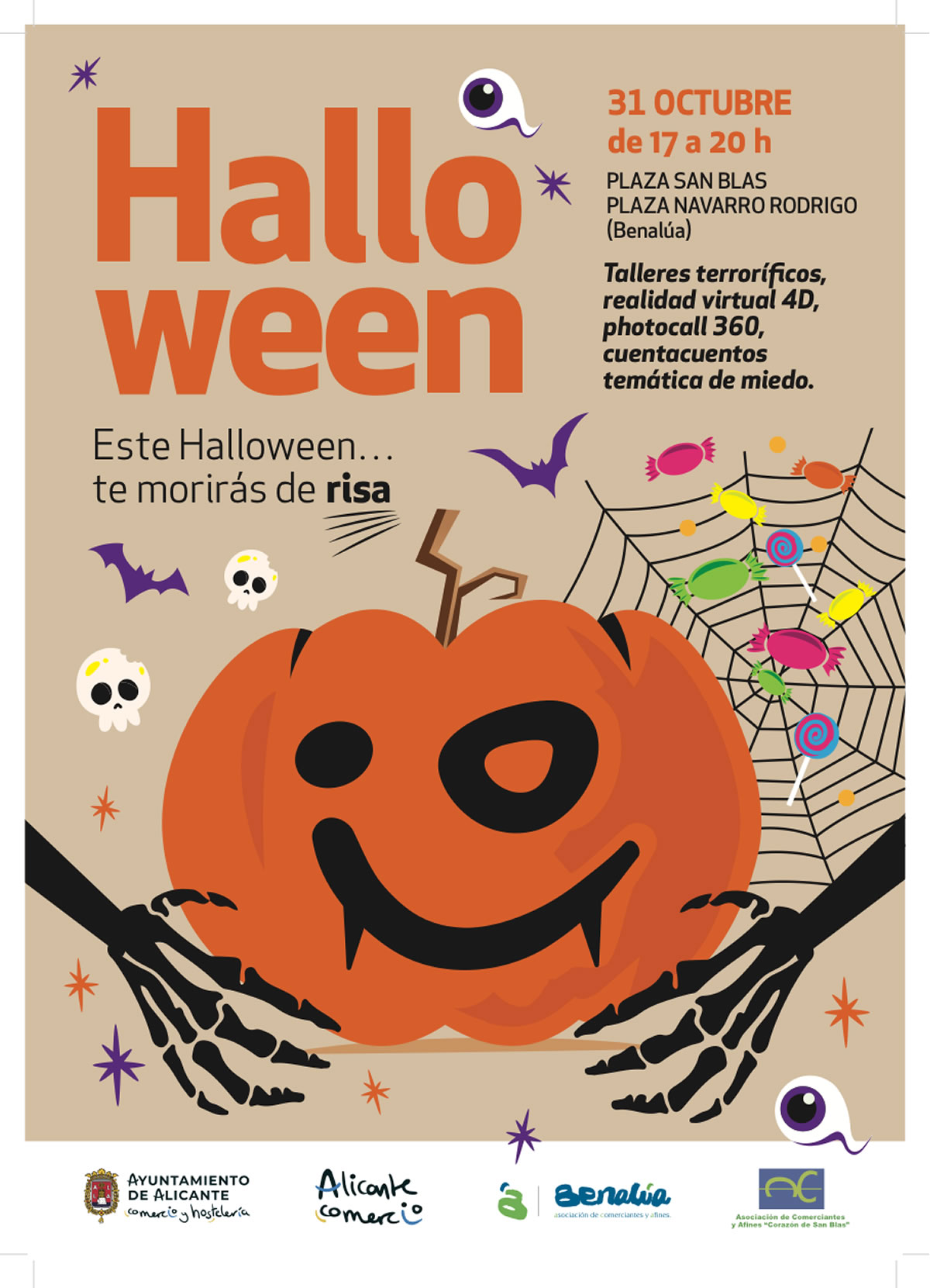 Halloween Barrios Alicante 2025