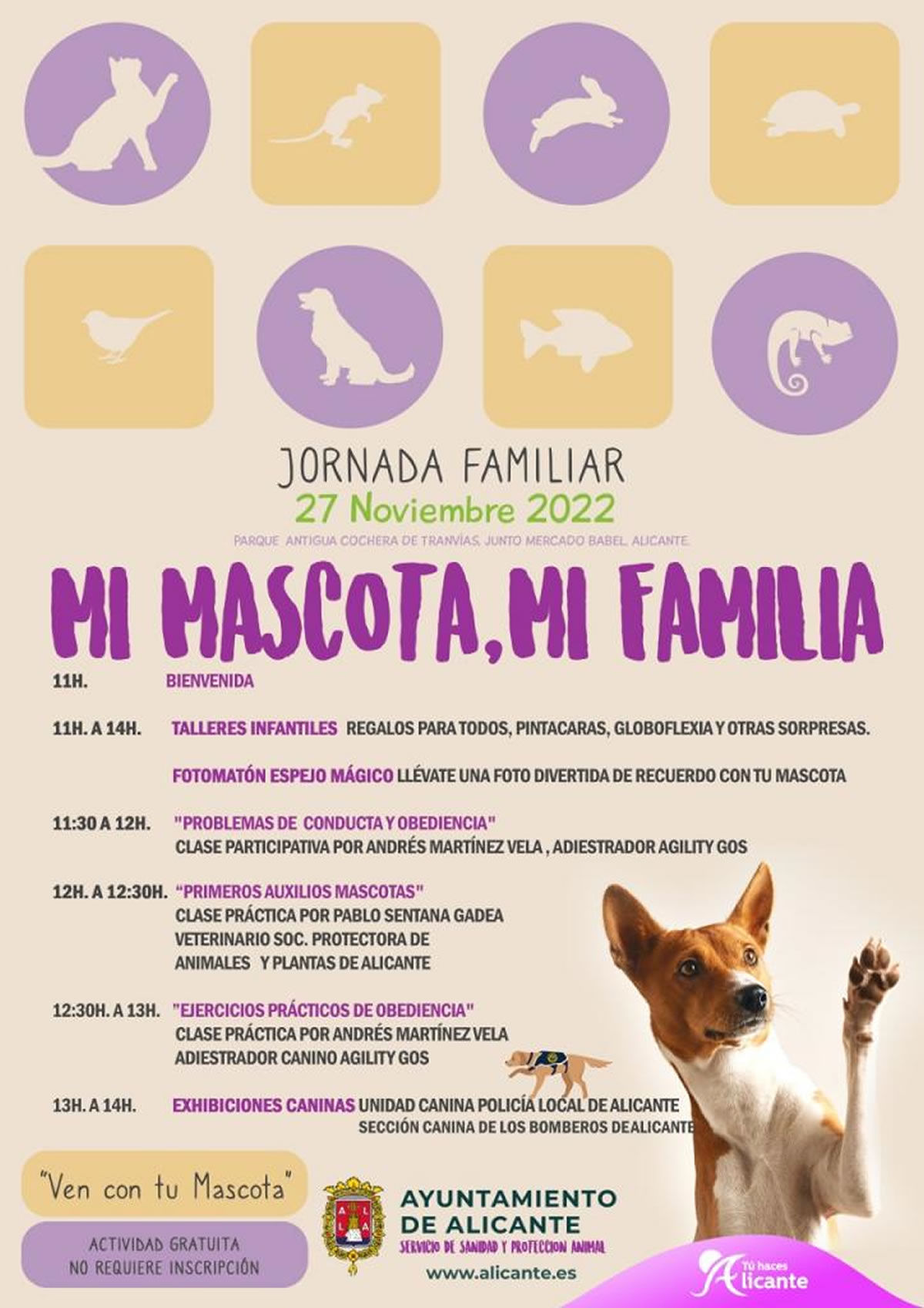 Jornada Mascotas Alicante