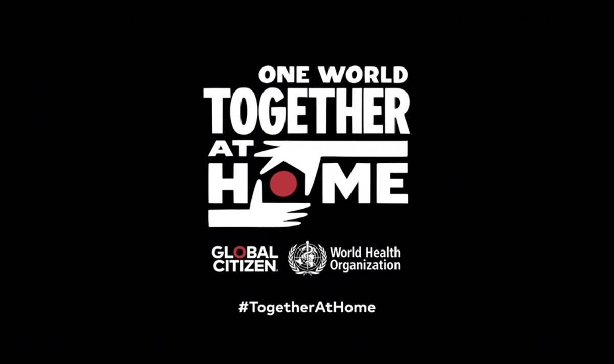 macroconcierto solidario One World Together at Home coronavirus