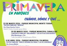 Primavera en parques 2026