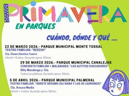 Primavera en parques 2026