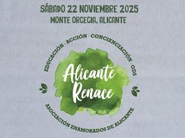 Reforestación Otoño Monte Orgegia Alicante Renace