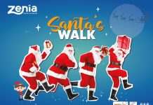 Marcha solidaria Santa's Walk Zenia Boulevard