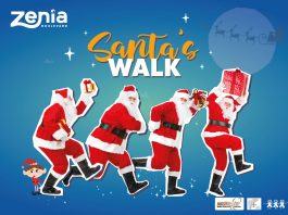 Marcha solidaria Santa's Walk Zenia Boulevard