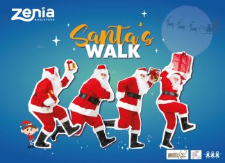 Marcha solidaria Santa's Walk Zenia Boulevard
