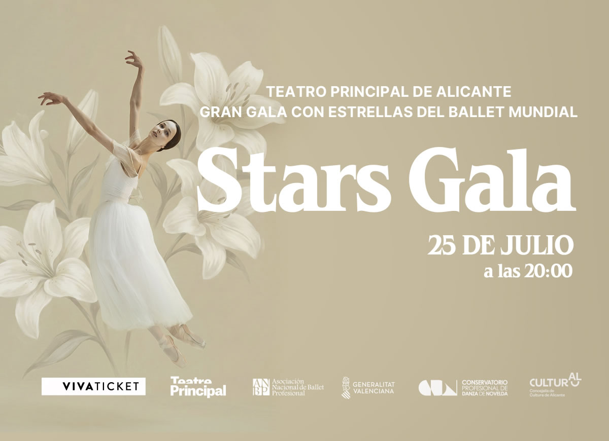 Stars Gala 2026 Teatro Principal Alicante