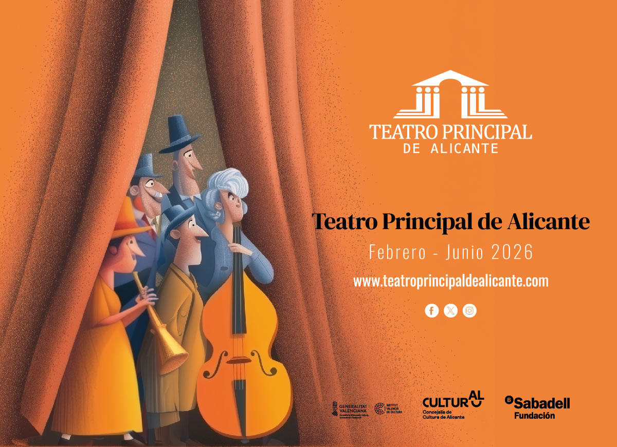 Programación Teatro Principal de Alicante febrero-junio 2026