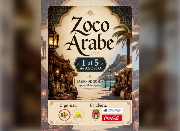 Zoco Árabe Playa Postiguet Alicante 2026